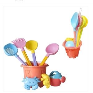 VOS Beach Pail Sand Toy Set (Pack of 8) NEW